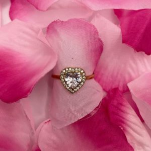 ANILLO SAN VALENTIN DORADO