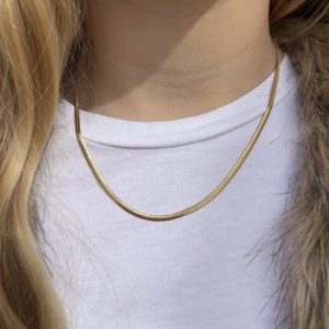 COLLAR CADENITA PLANA