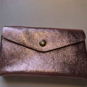 MONEDERO PIEL ROSA