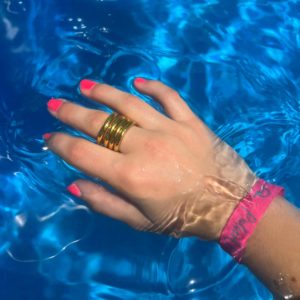 ANILLO PAN DE ORO DORADO