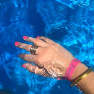ANILLO PAN DE ORO DORADO ROSADO
